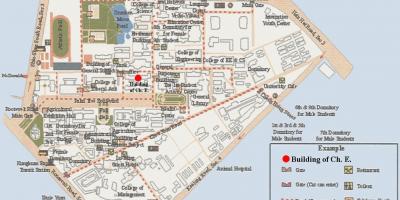 National taiwan university campus kartta
